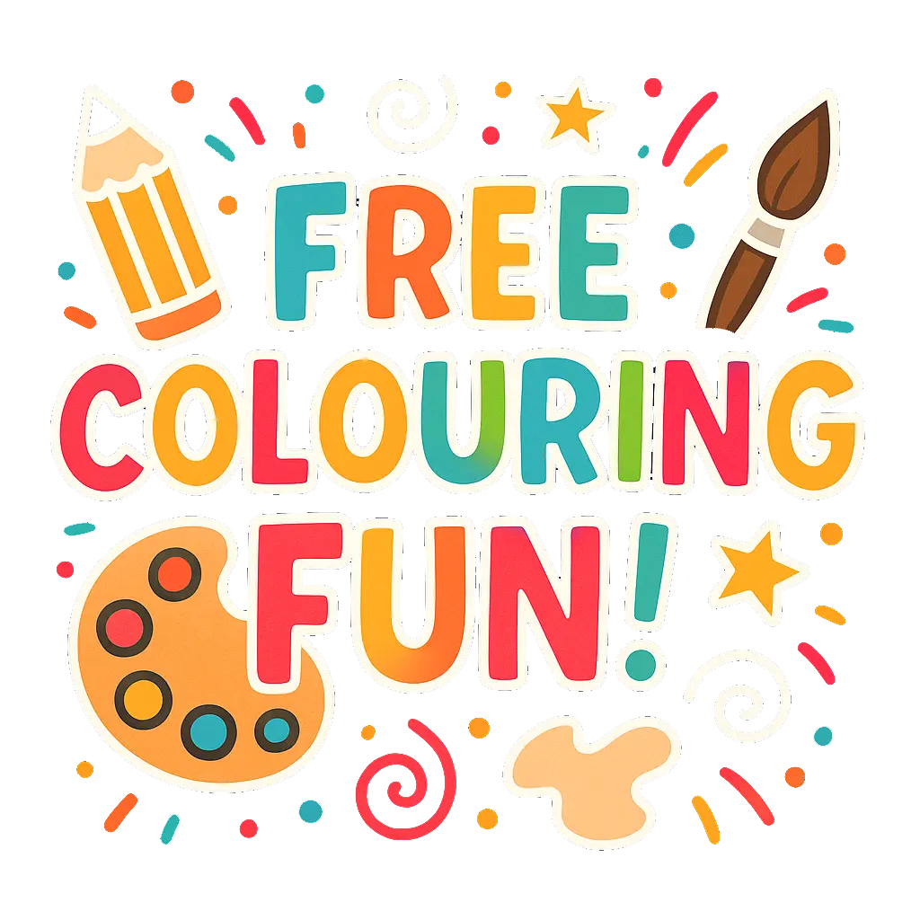 free colouring fun